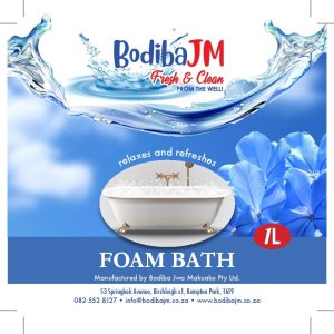 Bodiba JM Foam Bath 1L