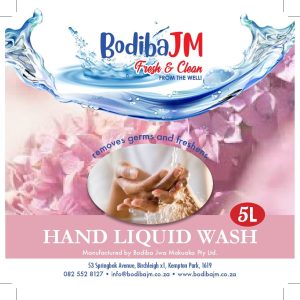 Bodiba JM Hand Wash Liquid 5L